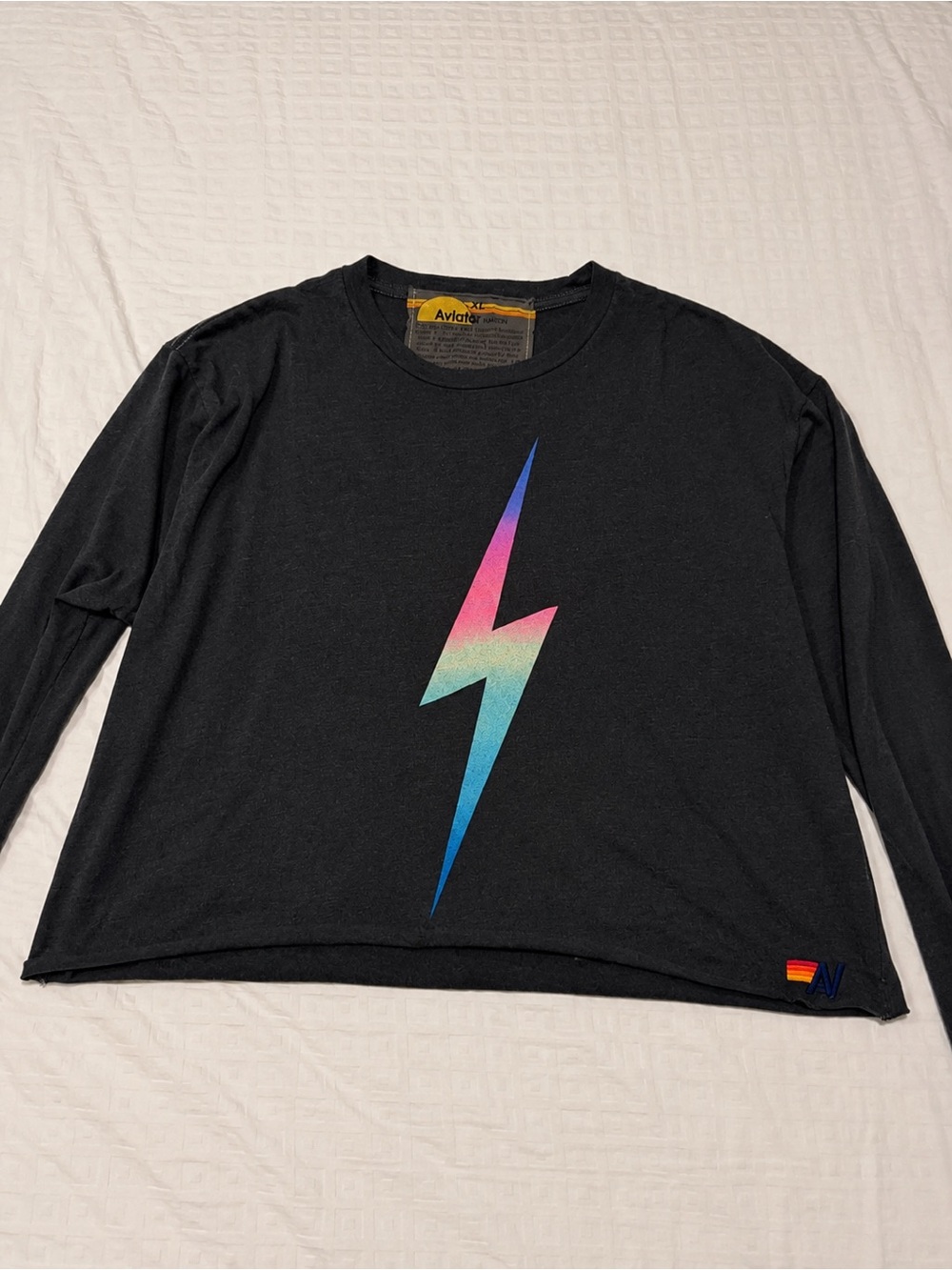 Aviator Nation Lightning Long Sleeve Tee